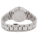 Daniel Wellington Iconic Link White Dial Silver Steel Strap Watch for Women - DW00100203