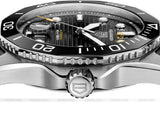 Tag Heuer Aquaracer Professional 300 Automatic Black Dial Black Rubber Strap Watch for Men - WBP201A.FT6197