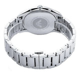 Emporio Armani Valente Quartz Black Dial Silver Steel Strap Watch For Men - AR11086