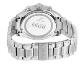Hugo Boss Chronograph Blue Dial Silver Steel Strap Watch for Men - 1513630