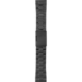 Fossil The Commuter Brown Dial Black Steel Strap Watch for Men - FS5277