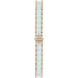 Fossil Stella Multifunction Gold Dial Two Tone Steel Strap Watch for Women - ES4757