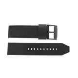 Fossil Nate Chronograph Black Dial Black Leather Strap Watch for Men - JR1354