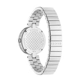 Gucci Diamantissima Quartz White Dial Silver Steel Strap Watch For Women - YA141402