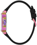 Guess Libra Black Dial Black Silicone Strap Watch For Women - GW0618L3