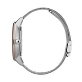 Hugo Boss Symphony Brown Dial Silver Mesh Bracelet Watch for Women - 1502423