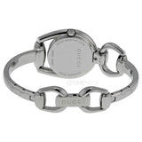 Gucci Horsebit Collection Quartz Brown Dial Silver Steel Strap Watch For Women - YA139501