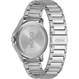 Hugo Boss Prima Chronograph Silver Dial Silver Steel Strap Watch for Women - 1502570