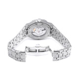 Maurice Lacroix Aikon Automatic Black Dial Silver Steel Strap Watch For Men - AI6008-SS002-330-1