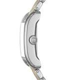 Tory Burch Eleanor White Dial Two Tone Steel Strap Watch for Women - TBW1070