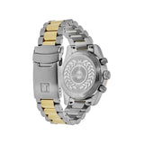 Tissot PR516 Chronograph Black Dial Two Tone Steel Strap Watch for Men - T149.417.22.051.00