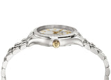 Versace Hellenyium Quartz White Dial Silver Steel Strap Watch for Women - VEHU00320