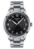 Tissot T-Sport Gent XL Black Dial Silver Steel Strap Watch for Men - T116.410.11.057.00