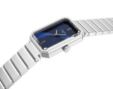 Tissot SRV Blue Dial Silver Steel Strap Watch for Women - T160.110.11.043.00