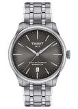 Tissot Chemin Des Tourelles Powermatic 80 Grey Dial Silver Steel Strap Watch for Men - T139.407.11.068.00