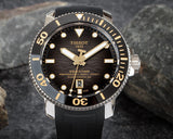 Tissot Seastar 2000 Professional Powermatic 80 Black Dial Black Rubber Strap Watch for Men - T120.607.17.441.01