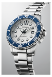 Citizen Mechanical Automatic White Dial Silver Steel Strap Watch for Men - NJ0171-81A