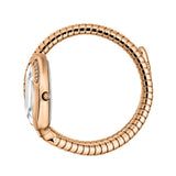 Just Cavalli Glam Evo 4 Mother of Pearl Dial Rose Gold Steel Strap Watch for Women - JC1L229M0045
