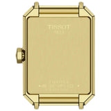 Tissot SRV Black Mother of Pearl Dial Black Leather Strap Watch for Women - T160.110.36.126.00