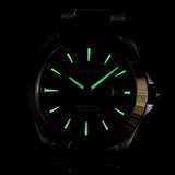 Hugo Boss Strike Green Dial Silver Steel Strap Watch for Men - 1514173