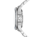 Emporio Armani Sea Explorer Blue Dial Silver Steel Strap Watch for Men - AR60079