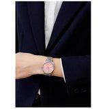 Tissot PR 100 Pink Dial Silver Steel Strap Watch for Women - T150.210.11.331.00