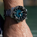 Tissot Seastar 2000 Professional Powermatic 80 Blue Dial Silver Steel Strap Watch for Men - T120.607.11.041.00