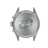 Tissot PR 100 Tour De France Chronograph Black Dial Silver Steel Strap Watch for Men - T150.417.11.051.00