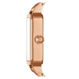 Tory Burch Robinson White Dial Rose Gold Steel Strap Watch for Women - TBW1502