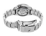 Seiko 5 Sports SKX Street Denim Blue Dial Silver Steel Strap Watch for Men - SRPL77K1