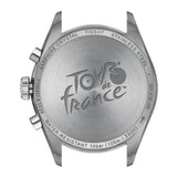 Tissot PR 100 Tour De France Chronograph Black Dial Silver Steel Strap Watch for Men - T150.417.11.051.00