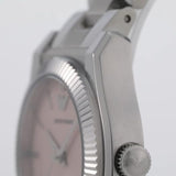 Emporio Armani Federica Pink Dial Silver Steel Strap Watch for Women - AR11658