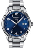 Tissot T-Sport Gent XL Blue Dial Silver Steel Strap Watch for Men - T116.410.11.047.00