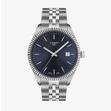 Tissot Ballade Quartz Blue Dial Silver Steel Strap Watch for Men - T156.410.11.041.00