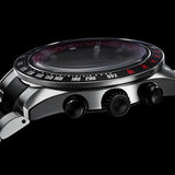 Seiko Prospex Speedtimer Solar Chronograph Datsun 240Z Collaboration Limited Edition Black Dial Two Tone Steel Strap Watch for Men - SSC957