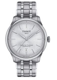 Tissot Chemin Des Tourelles Powermatic 80 Silver Dial Silver Steel Strap Watch for Men - T139.407.11.038.00