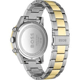 Hugo Boss Allure Chronograph Blue Dial Two Tone Steel Strap Watch for Men - 1514163