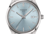 Tissot PR 100 Ice Blue Dial Silver Steel Strap Watch for Men - T150.410.11.351.00