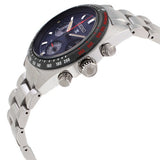 Seiko Prospex Speedtimer Solar Chronograph Blue Dial Silver Steel Strap Watch for Men - SSC815