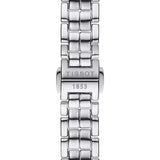 Tissot T-Lady Flamingo Diamonds Pink Dial Silver Steel Strap Watch for Women - T094.210.11.336.00