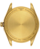 Tissot Ballade Quartz Black Dial Gold Steel Strap Watch for Men - T156.410.33.051.00