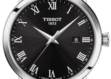 Tissot T Classic Dream Quartz Black Dial Black Leather Strap Watch for Men - T129.410.16.053.00