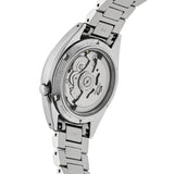 Seiko 5 Sports SNXS Automatic Gold Dial Silver Steel Strap Watch for Men - SRPL59K1
