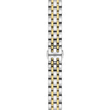 Tissot T Classic Dream Lady Silver Dial Two Tone Steel Strap Watch for Women - T129.210.22.031.00