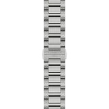 Tissot PRC 100 Solar Quartz Silver Dial Silver Steel Strap Watch for Men - T151.422.11.031.00