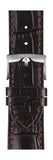Tissot T-Sport Gent XL Silver Dial Brown Leather Strap Watch for Men - T116.410.16.037.00