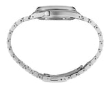 Seiko 5 Sports Automatic Blue Dial Silver Steel Strap Watch for Men - SRPL55K1