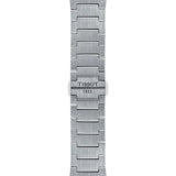 Tissot PRX Powermatic 80 18K Gold Brown Dial Silver Steel Strap Watch for Men - T931.407.41.291.00
