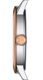 Tissot T Classic Dream Quartz White Dial Two Tone Steel Strap Watch for Men - T129.410.22.013.00