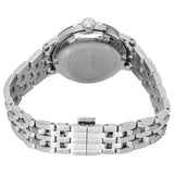 Seiko Presage Cocktail Time Automatic Skydiving Diamonds Blue Dial Silver Steel Strap Watch for Women - SRE007J1